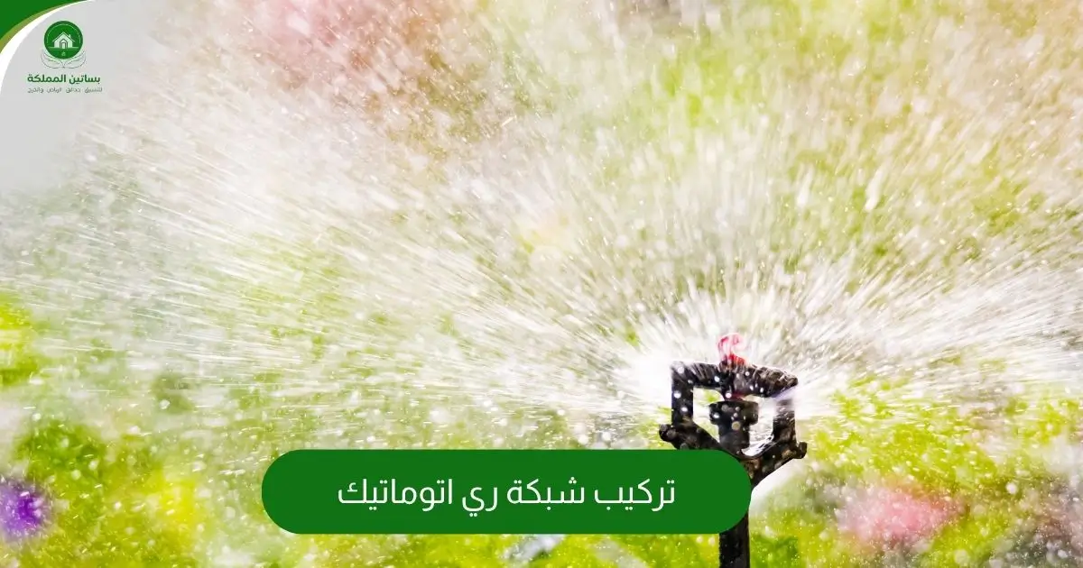 تركيب شبكة ري اتوماتيك