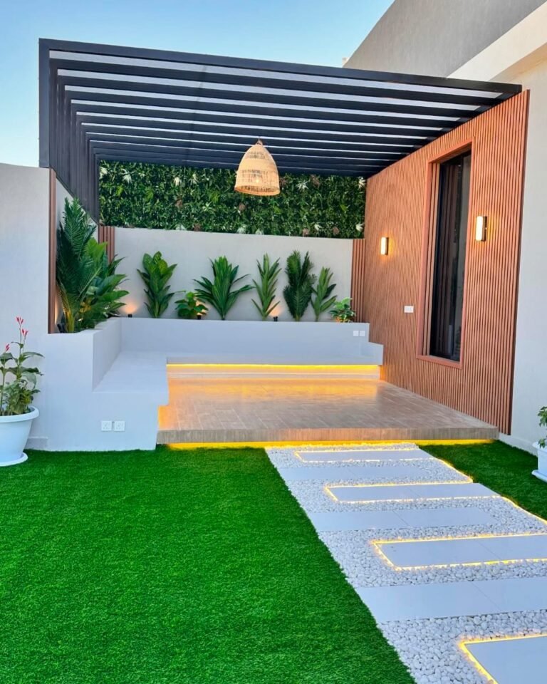 تصميم الحدائق المنزلية بالرياض