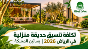 تكلفة تنسيق حديقة منزلية في الرياض 2026 بساتين المملكة